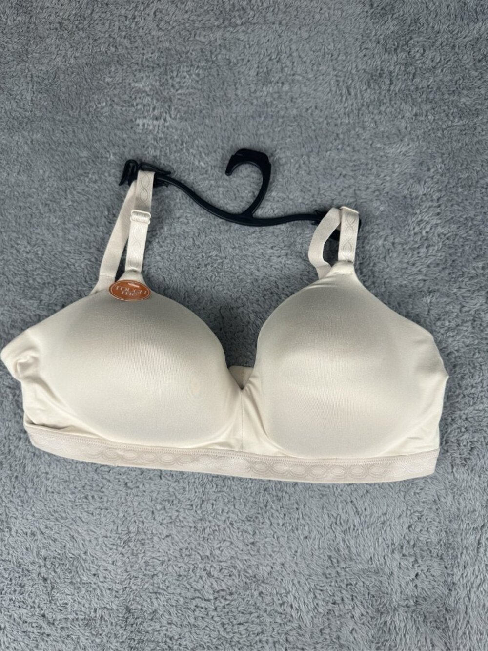 Warner's Blissful Benefits Wireless T-Shirt Bra Beige Size 40D